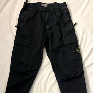 Stone Island cargo pants, navy